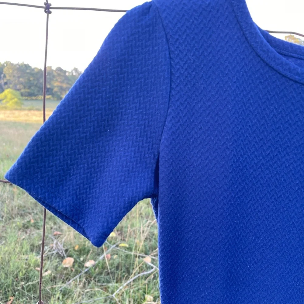 Royal Blue Lularoe Dress -size XS- - Picture 5 of 10
